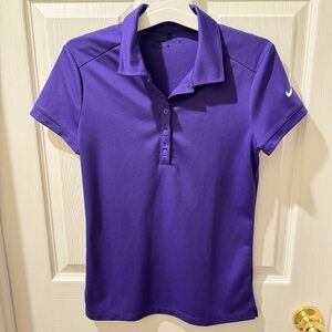 Women’s Nike dri fit victory golf polo, vibrant purple! Make me an offer!